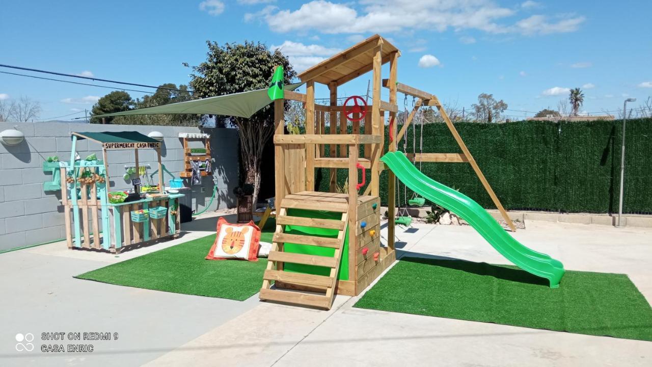 代尔特布雷 Casa Enric , Con Zona Infantil, Piscina Y Parking Privado旅馆 外观 照片
